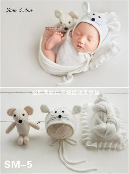 jane z ann newborn baby pgraphy props mouse hat doll pillow wrap 4pcs set studio shooting accessories, Yellow
jane z ann newborn baby pgraphy props mouse hat doll pillow wrap 4pcs set studio shooting accessories, Yellow