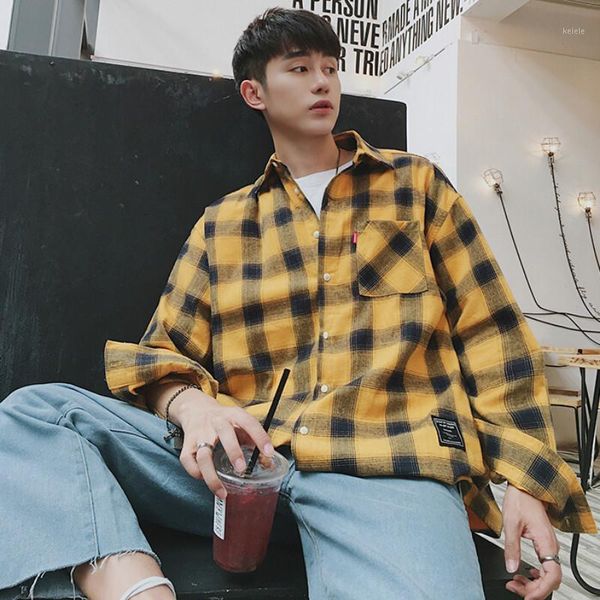 2019 new long sleeve shirt men casual shirt korean plaid shirts male hawaiian beach fashion lattice1, White;black
2019 new long sleeve shirt men casual shirt korean plaid shirts male hawaiian beach fashion lattice1, White;black