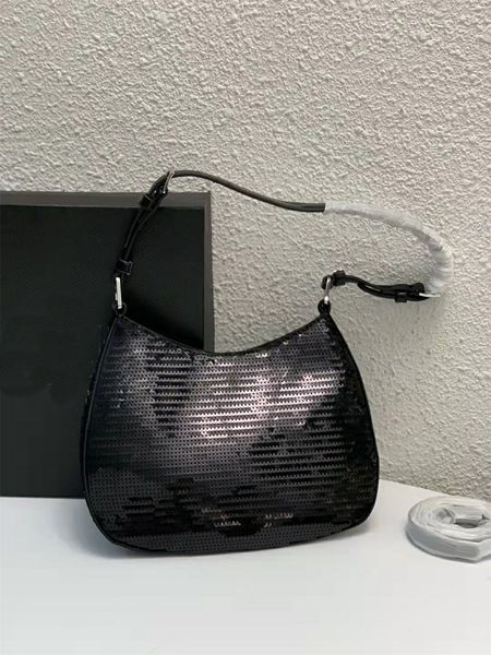 updated designer sequined baguette bags duchesse material underarm one shoulder bag round sequin embroidery word handbags two leather straps
updated designer sequined baguette bags duchesse material underarm one shoulder bag round sequin embroidery word handbags two leather straps