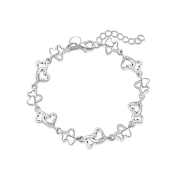 beautiful gorgeous women bracelet heart lovely crystal chain fashion wedding party silver cute lady nice bracelet jewelry lh007 h sqcspy, Black
beautiful gorgeous women bracelet heart lovely crystal chain fashion wedding party silver cute lady nice bracelet jewelry lh007 h sqcspy, Black