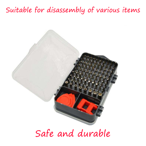 112 in 1 screwdriver set pc cell phone maintenance repair tool kit magnetic screwdriver bit torx electronic device hand tools
112 in 1 screwdriver set pc cell phone maintenance repair tool kit magnetic screwdriver bit torx electronic device hand tools