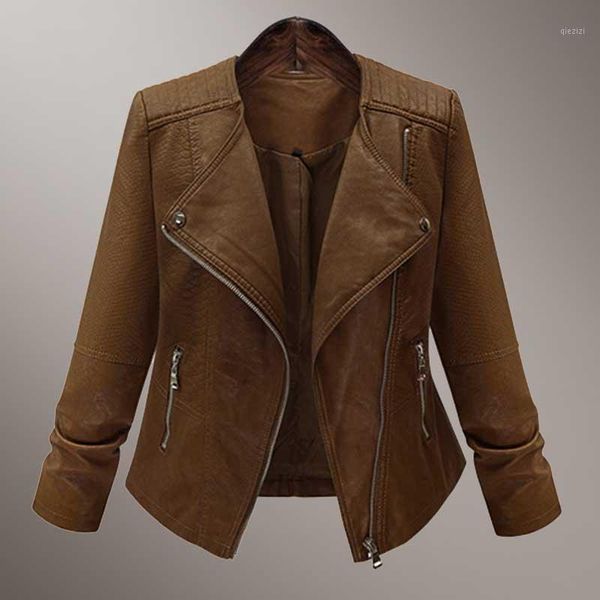 chamarras de mujer 2020 new autumn plus size pu leather jackets parka women wear thin european style short leather jacket coat 71, Black
chamarras de mujer 2020 new autumn plus size pu leather jackets parka women wear thin european style short leather jacket coat 71, Black