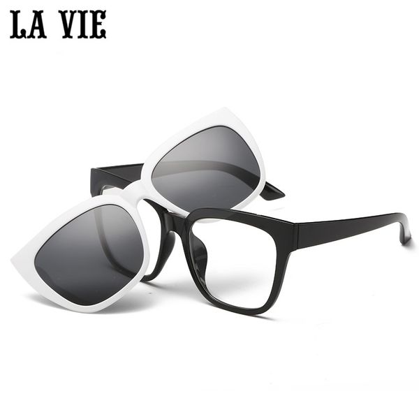 sunglasses la vie magnet clip on removable polarized for men eye glasses frame cat women gafas de sol 1528, White;black
sunglasses la vie magnet clip on removable polarized for men eye glasses frame cat women gafas de sol 1528, White;black