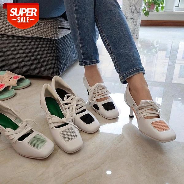 spring pumps women shoes casual lace-up breathable summer high heel 5cm sneakers fashion mesh square toe slip-on ladies shoes #2p8l, Black
spring pumps women shoes casual lace-up breathable summer high heel 5cm sneakers fashion mesh square toe slip-on ladies shoes #2p8l, Black