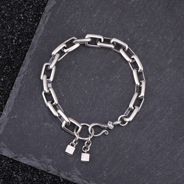 men's bracelet female students 925 sterling silversimple and generous korean bracelet accessoriesaccessoriesfashion men's temperam, Golden;silver
men's bracelet female students 925 sterling silversimple and generous korean bracelet accessoriesaccessoriesfashion men's temperam, Golden;silver