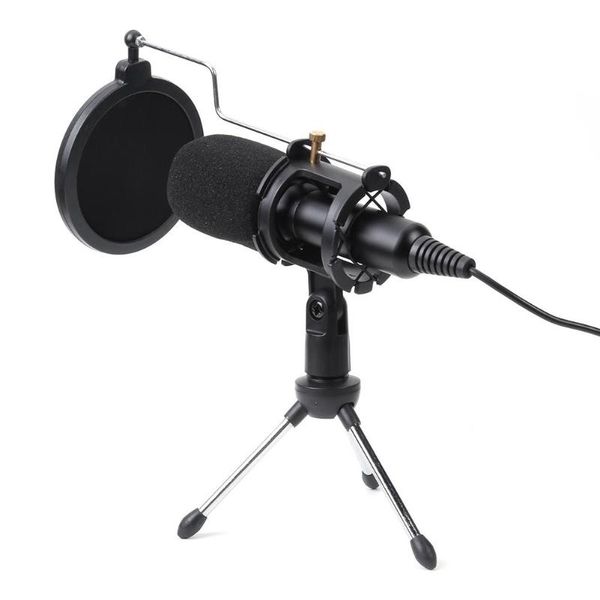 portable usb deskmicrophone wired omnidirectional condenser microphone studio mic with stand clip for pc computer
portable usb deskmicrophone wired omnidirectional condenser microphone studio mic with stand clip for pc computer