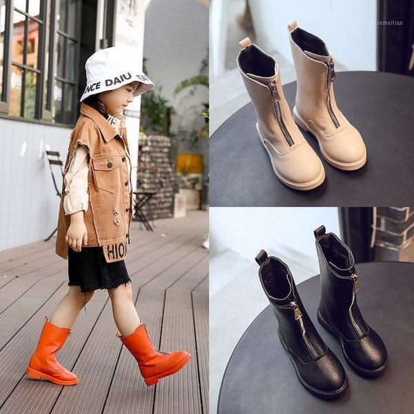 boots 2021 children' front zipper fashion korean artificial leather girls plush thickening leisure winter warmth1, Black;grey
boots 2021 children' front zipper fashion korean artificial leather girls plush thickening leisure winter warmth1, Black;grey
