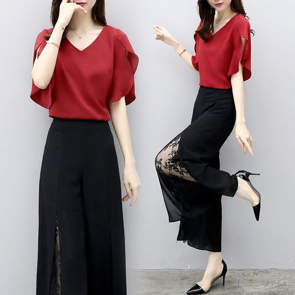 wide-leg women's spring and autumn 2020 new women's clothing yujie light mature elegant fashion western style suit pants suitwide, Gray
wide-leg women's spring and autumn 2020 new women's clothing yujie light mature elegant fashion western style suit pants suitwide, Gray