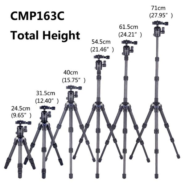 tripods aoka cmp163c professional portable travel carbon fiber camera tripod ball head for slr dslr digital lightweight fashion
tripods aoka cmp163c professional portable travel carbon fiber camera tripod ball head for slr dslr digital lightweight fashion