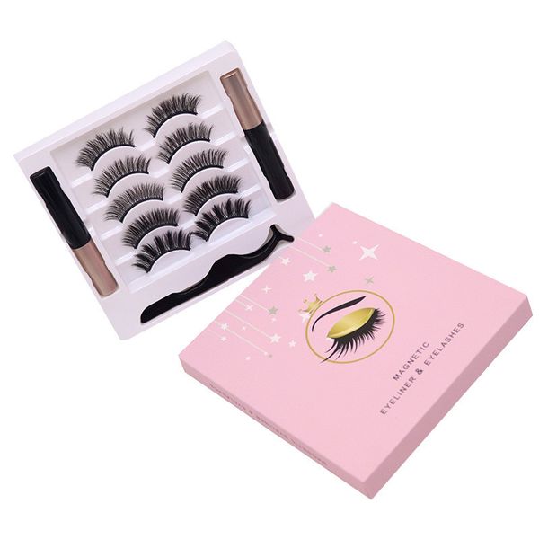 new 5 pairs magnetic false eyelashes set thick natural long with magnet eyeliner + tweezer reusable handmade fake lashes dhl free
new 5 pairs magnetic false eyelashes set thick natural long with magnet eyeliner + tweezer reusable handmade fake lashes dhl free