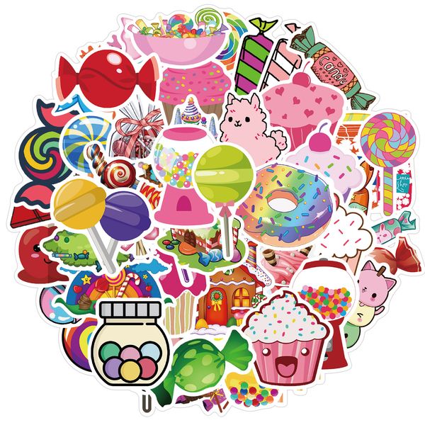 50 pcs mixed car stickers colorful candy cakes for skateboard laphelmet pad bicycle bike motorcycle ps4 notebook guitar pvc fridge decal
50 pcs mixed car stickers colorful candy cakes for skateboard laphelmet pad bicycle bike motorcycle ps4 notebook guitar pvc fridge decal