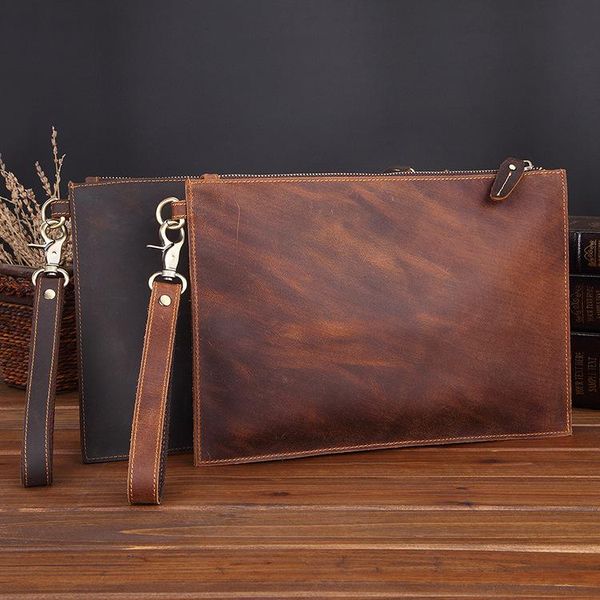 new leather men's hand bag multi function retro business envelope bag leisure hand for men, Red;black
new leather men's hand bag multi function retro business envelope bag leisure hand for men, Red;black