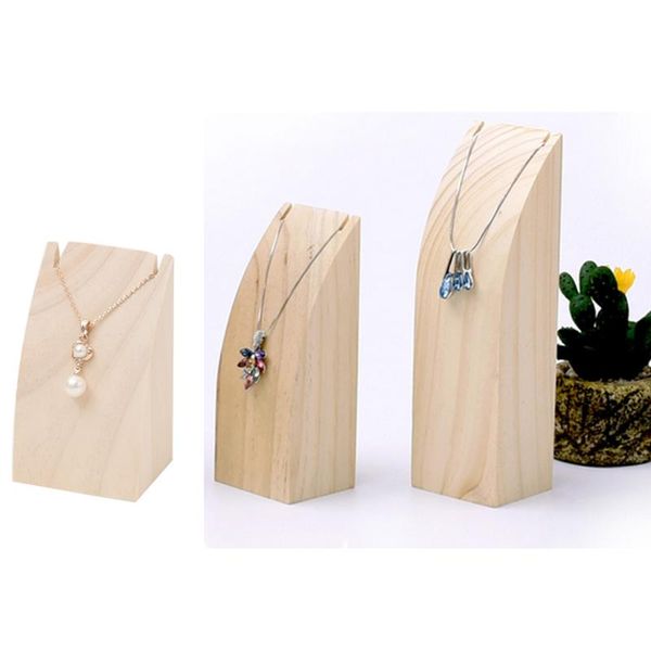 2 pieces natural wooden necklace chain stand organizer holder rack display pendant holder rack showcase, Pink;blue
2 pieces natural wooden necklace chain stand organizer holder rack display pendant holder rack showcase, Pink;blue