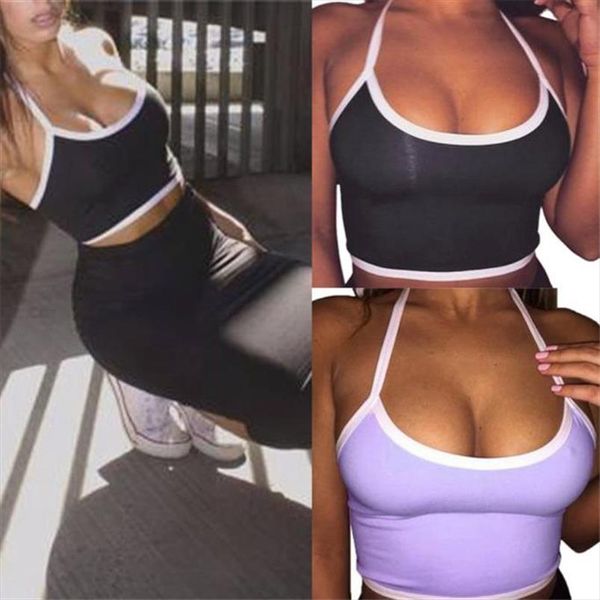 tank women boho tank bustier bra vest crop bralette blouse cami 0 drop shipping, White