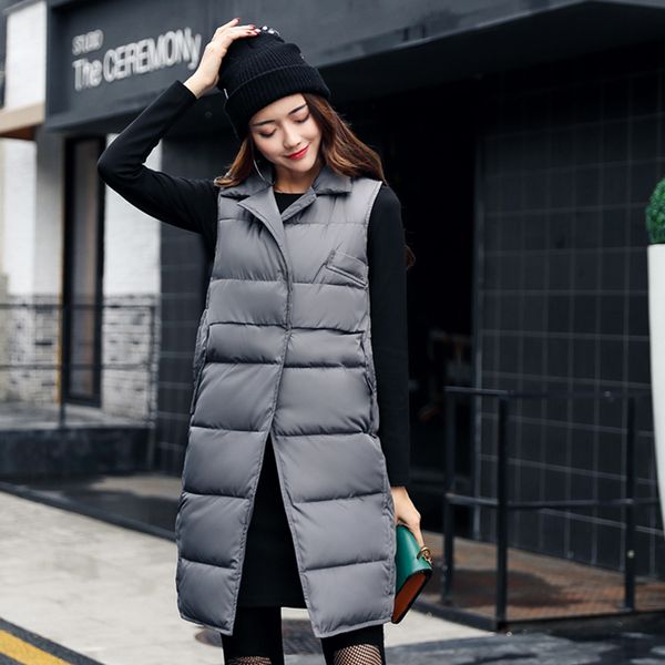 almuerk autumn winter cotton vest women ladies casual waistcoat female sleeveless long vest jacket slim fit warm simple coat lj201204, Black;white
almuerk autumn winter cotton vest women ladies casual waistcoat female sleeveless long vest jacket slim fit warm simple coat lj201204, Black;white