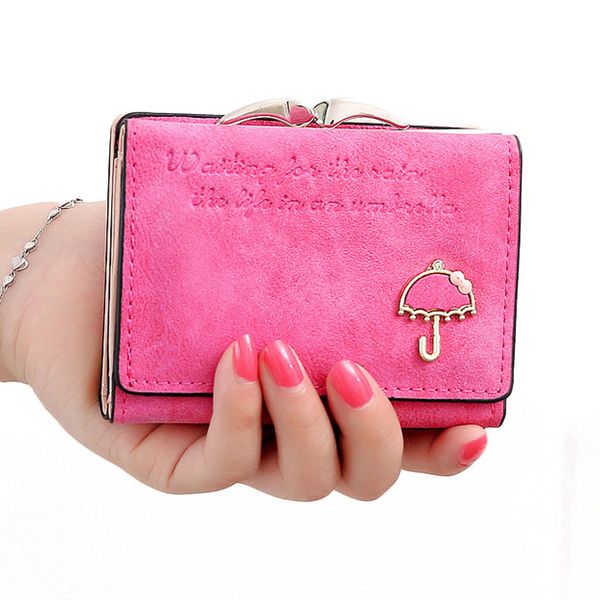 short women's japanese and korean pu leather wallet umbrella magnetic buckle money clip wallet card case purse, Red;black
short women's japanese and korean pu leather wallet umbrella magnetic buckle money clip wallet card case purse, Red;black