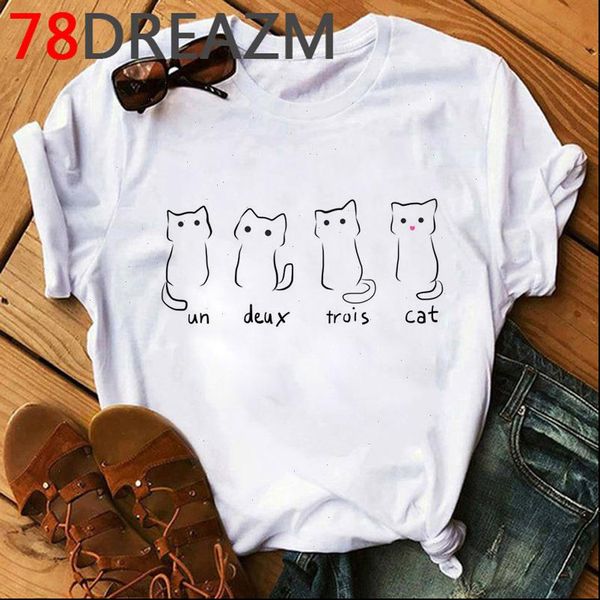 funny cat t shirt women 2021 summer kawaii kittens t shirt plus size korean clothing cute hip hop female, White
funny cat t shirt women 2021 summer kawaii kittens t shirt plus size korean clothing cute hip hop female, White