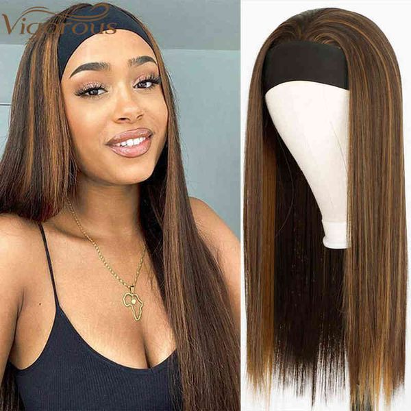 hair vigorous synthetic long straight headband blonde highlight for women 20 inch s daily party use 220301, Black;brown
hair vigorous synthetic long straight headband blonde highlight for women 20 inch s daily party use 220301, Black;brown