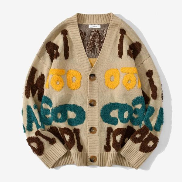 women's knits & tees casual oversize letter jacquard cardigan sweater female fashion thick warm korean knitted coat outwear knitwear 20, White
women's knits & tees casual oversize letter jacquard cardigan sweater female fashion thick warm korean knitted coat outwear knitwear 20, White