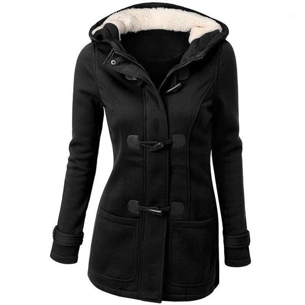horn button woman basic jacket women sweetshirts hooded female coat jaqueta slim outerwear coats autumn winter plus size 6xl 5xl1, Black
horn button woman basic jacket women sweetshirts hooded female coat jaqueta slim outerwear coats autumn winter plus size 6xl 5xl1, Black