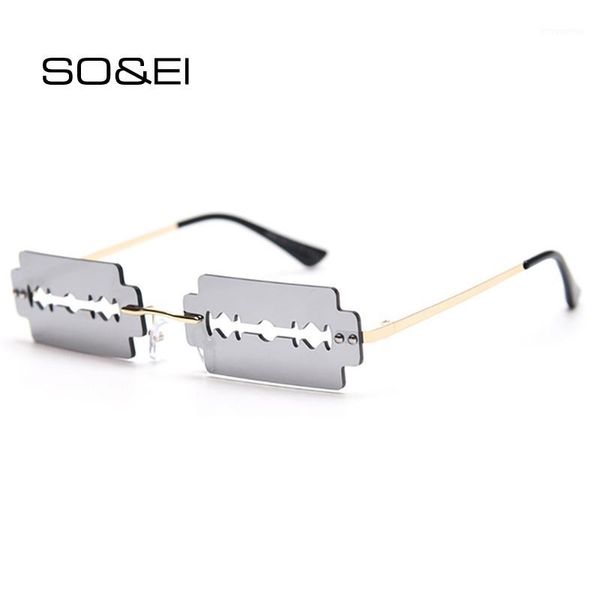 so&ei retro rimless rectangle sunglasses women vintage unique hollow blue yellow lens eyewear fashion men sun glasses shades1, White;black
so&ei retro rimless rectangle sunglasses women vintage unique hollow blue yellow lens eyewear fashion men sun glasses shades1, White;black