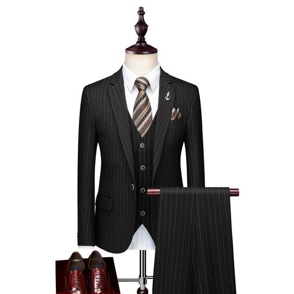 men's suits & blazers business suit blazer male leisure british stripe formal host performance wedding bridegroom man, White;black
men's suits & blazers business suit blazer male leisure british stripe formal host performance wedding bridegroom man, White;black