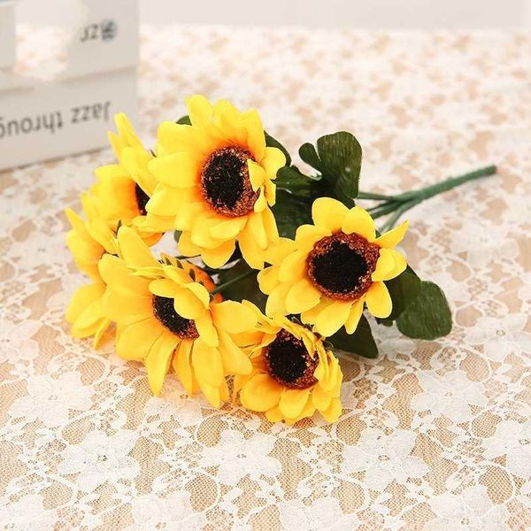 1 piece plastic artificial sunflowers wedding party decoration fake plants deskdecoration1
1 piece plastic artificial sunflowers wedding party decoration fake plants deskdecoration1