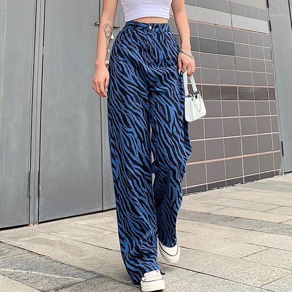aonibeier blue zebra print jeans for women spring autumn high waist straight pants casual ladies long denim pants trousers1
aonibeier blue zebra print jeans for women spring autumn high waist straight pants casual ladies long denim pants trousers1
