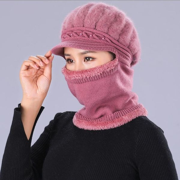 bing yuan hao xuan women plush rabbit fur knit hat warm winter hat and scarf beret beanie hat ski casual headwear y201024, Blue;gray
bing yuan hao xuan women plush rabbit fur knit hat warm winter hat and scarf beret beanie hat ski casual headwear y201024, Blue;gray