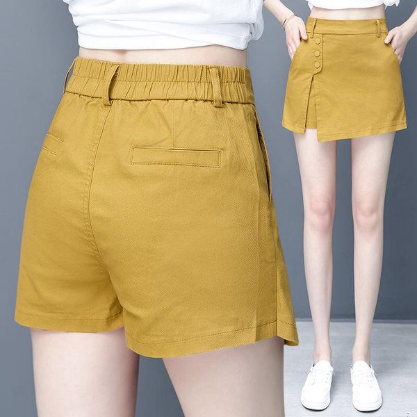 women's shorts 2021 summer spring fashion womens stretchy denim blue yellow black irregular skirt , casual high waisted skirts for woma, White;black
women's shorts 2021 summer spring fashion womens stretchy denim blue yellow black irregular skirt , casual high waisted skirts for woma, White;black