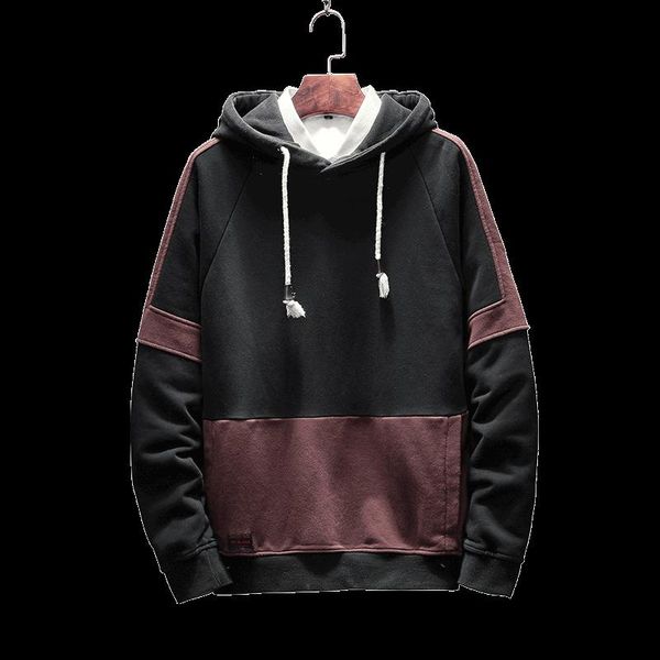 man autumn 52% cotton hoodies spring patchwork wear hoodied sweatshirts plus size s-5xl, Black
man autumn 52% cotton hoodies spring patchwork wear hoodied sweatshirts plus size s-5xl, Black