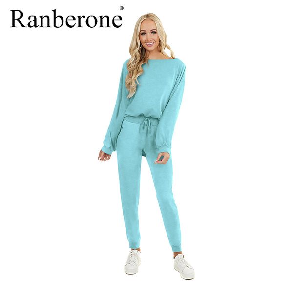 gym clothing ranberone sport suit female 2 piece set solid colors women tracksuit loose jogging sweatpants fitness plus size, White;black
gym clothing ranberone sport suit female 2 piece set solid colors women tracksuit loose jogging sweatpants fitness plus size, White;black