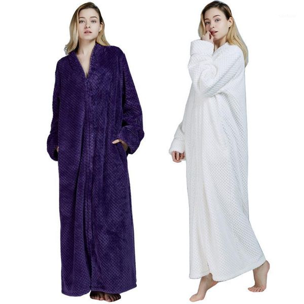 women's sleepwear women plus size long thermal bathrobe thick flannel warm kimono bath robe mens winter dressing gown male sleeve robes, Black;red
women's sleepwear women plus size long thermal bathrobe thick flannel warm kimono bath robe mens winter dressing gown male sleeve robes, Black;red