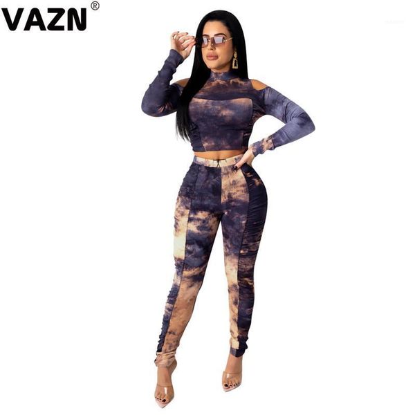 vazn 2020 turtleneck full sleeve tie dye print fashion set holiday women age reduction energetic set fashion clothing suit1, Gray
vazn 2020 turtleneck full sleeve tie dye print fashion set holiday women age reduction energetic set fashion clothing suit1, Gray