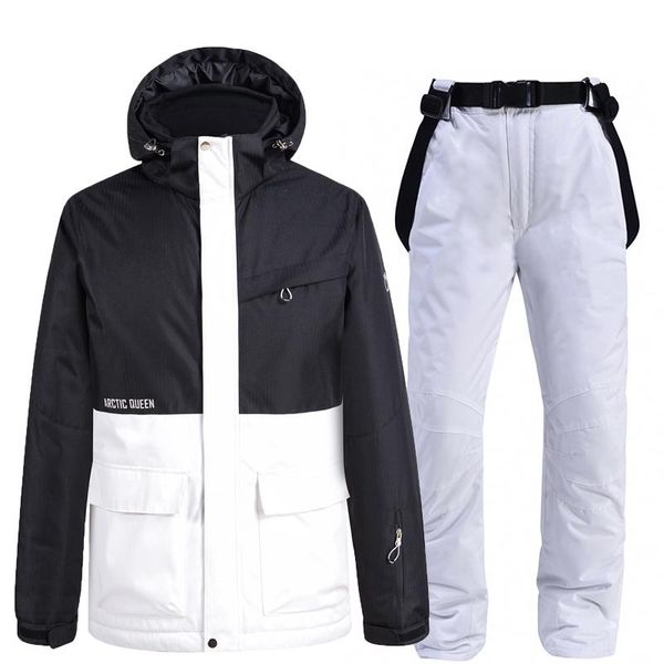 skiing jackets ski suit men women black white splicing winter snow jacket warm windproof thickened snowboard pants waterproof alpine
skiing jackets ski suit men women black white splicing winter snow jacket warm windproof thickened snowboard pants waterproof alpine