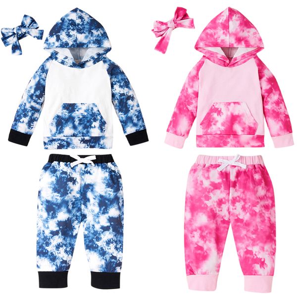 hildren's clothing 3pcs set toddler baby kids hoodie pants headband outfit tie dye tracksuit suit for kids jogging, White
hildren's clothing 3pcs set toddler baby kids hoodie pants headband outfit tie dye tracksuit suit for kids jogging, White