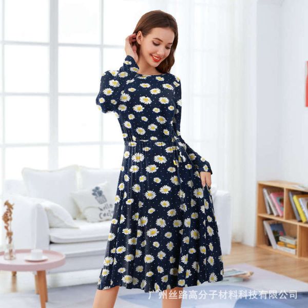 fragrance women's lovely printing small autumn new casual loose long sleeve dress, Black;gray
fragrance women's lovely printing small autumn new casual loose long sleeve dress, Black;gray