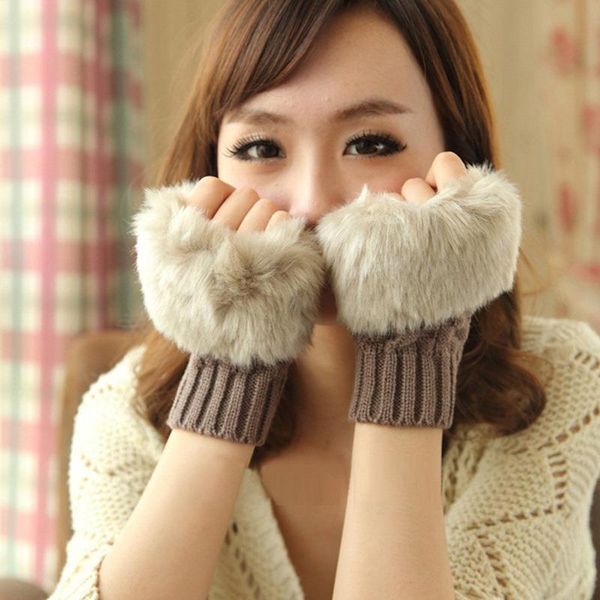 winter women new arm warmer gloves fingerless gloves-knitted faux fur mitten fur knitted trim wrist glove, Blue;gray
winter women new arm warmer gloves fingerless gloves-knitted faux fur mitten fur knitted trim wrist glove, Blue;gray