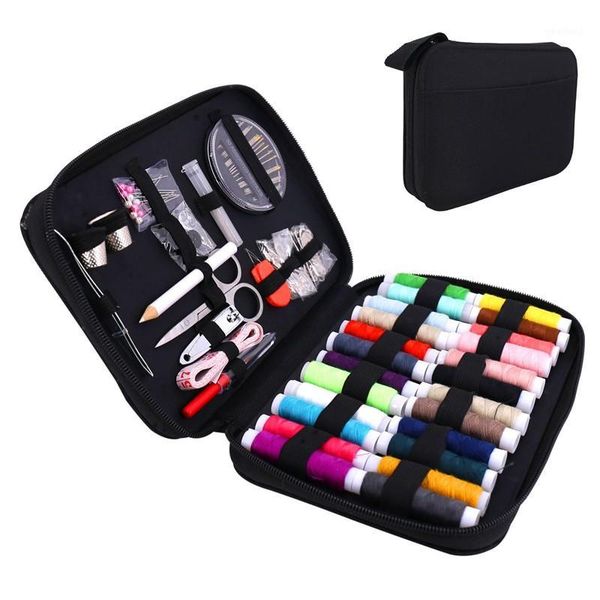 sewing notions & tools 90 sets of multi-function thread stitch tool kit fabric button craft scissors travel kit1, Black
sewing notions & tools 90 sets of multi-function thread stitch tool kit fabric button craft scissors travel kit1, Black