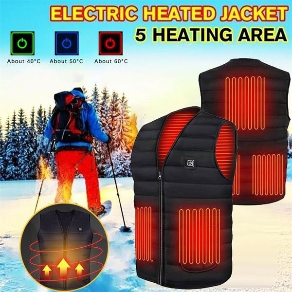 women outdoor usb infrared heating vest jacket winter flexible electric thermal clothing waistcoat fishing hiking drop ship 201124, Black;white
women outdoor usb infrared heating vest jacket winter flexible electric thermal clothing waistcoat fishing hiking drop ship 201124, Black;white