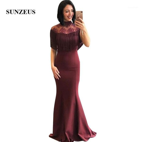 burgundy formal dresses 2019 mermaid high neck appliques evening long gowns with tassel elegant women party gowns1, White;black
burgundy formal dresses 2019 mermaid high neck appliques evening long gowns with tassel elegant women party gowns1, White;black