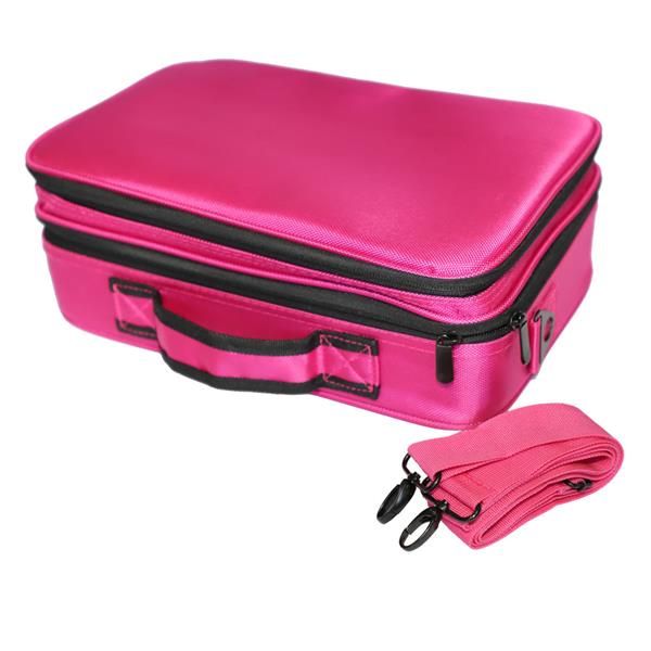 professional high-capacity multilayer portable travel makeup bag with shoulder strap ship from us drop shipping
professional high-capacity multilayer portable travel makeup bag with shoulder strap ship from us drop shipping