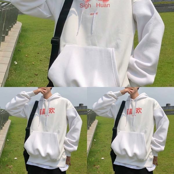 nexcf autumn and winter new men's style korean youth trendy student hoodie fleece letter hoodie sweater loose sweater 8wwvk, Black
nexcf autumn and winter new men's style korean youth trendy student hoodie fleece letter hoodie sweater loose sweater 8wwvk, Black