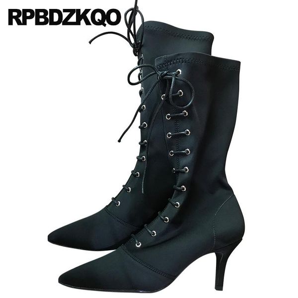 boots women winter 2021 fall shoes lace up stiletto black mid calf stretch autumn pointed toe fur high heel brown quality
boots women winter 2021 fall shoes lace up stiletto black mid calf stretch autumn pointed toe fur high heel brown quality