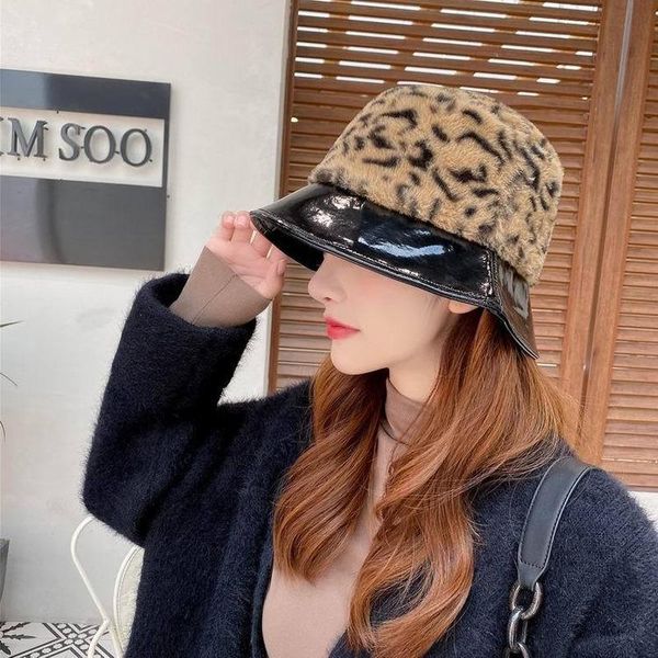 stingy brim hats leopard hat women korean fashion street bucket print casual comfortable warm basin cap dress all-match autumn winter, Blue;gray
stingy brim hats leopard hat women korean fashion street bucket print casual comfortable warm basin cap dress all-match autumn winter, Blue;gray