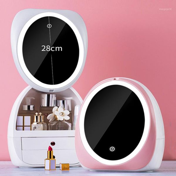 cosmetic storage box led light-up makeup mirror storage box dust-proof drawer deskfinishing portable usb cosmetic1
cosmetic storage box led light-up makeup mirror storage box dust-proof drawer deskfinishing portable usb cosmetic1