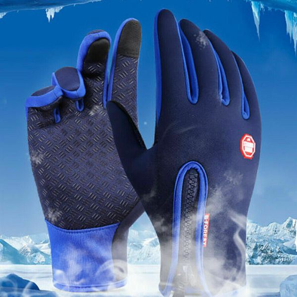 winter waterproof zipper men women non-slip thermal touch screen comfortable gloves thickening, Blue;gray
winter waterproof zipper men women non-slip thermal touch screen comfortable gloves thickening, Blue;gray