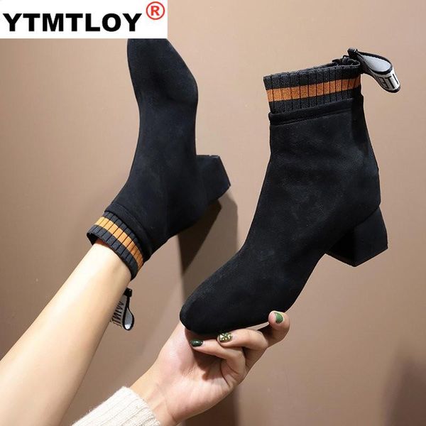 boots winter shoes women high heels zip brand ankle ladies square heel 5cm plus size 42 striped, Black
boots winter shoes women high heels zip brand ankle ladies square heel 5cm plus size 42 striped, Black
