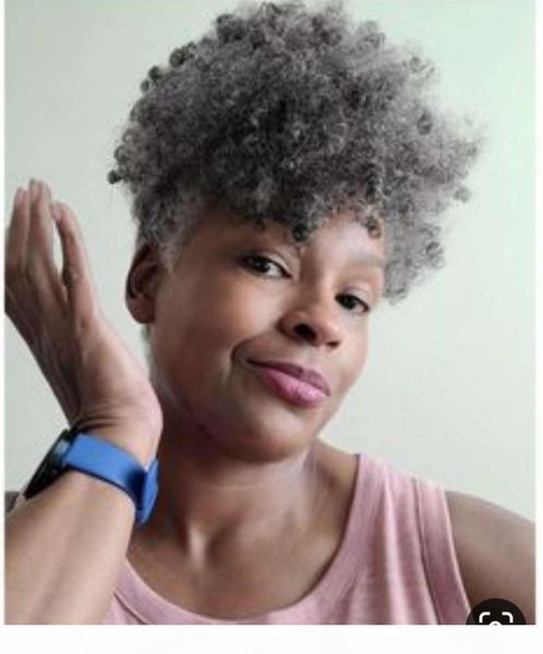 new short high hair gray kinky weave ponytail salt and pepper silver grey afro puff drawstring ponytail hair extension 100g 120g, Black
new short high hair gray kinky weave ponytail salt and pepper silver grey afro puff drawstring ponytail hair extension 100g 120g, Black