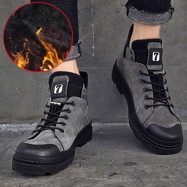 men shoes winter boots 2020 fashion retro safety shoes streetwear casual printed lace up cowboy boots mens zapatos de hombre, Black
men shoes winter boots 2020 fashion retro safety shoes streetwear casual printed lace up cowboy boots mens zapatos de hombre, Black